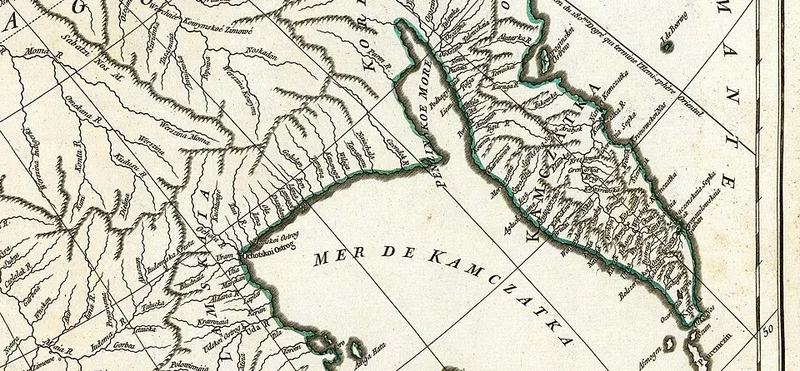 Carte de la Russie europ&eacute;enne par d'Anville, premier g&eacute;ographe du roi, 1759