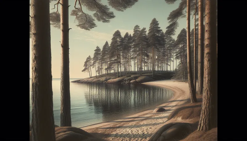 Komarovo sur le golfe de Finlande pr&egrave;s de Saint-P&eacute;tersbourg