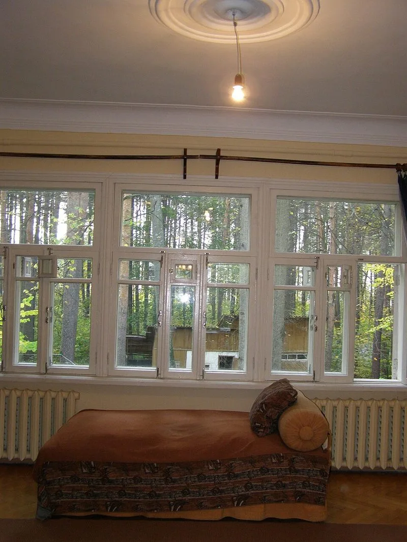 Maison de Boris Pasternak &agrave; Peredelkino, pr&egrave;s de Moscou