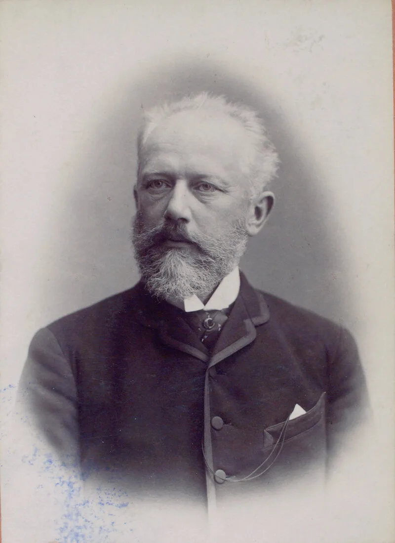Portrait de Piotr Ilitch Tchaïkovski, compositeur russe du Lac des Cygnes