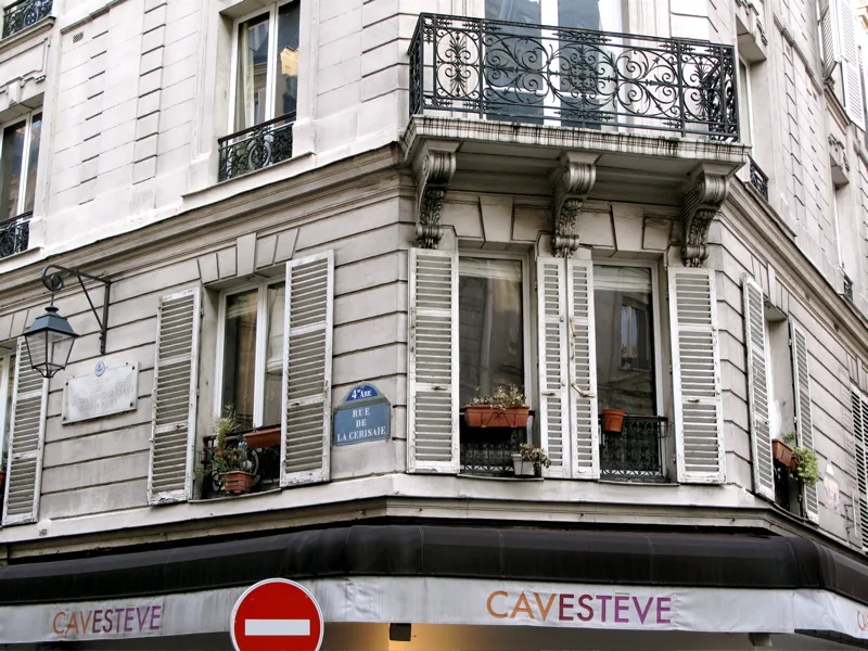 D&eacute;tail de la plaque Pierre le Grand, rue de la Cerisaie