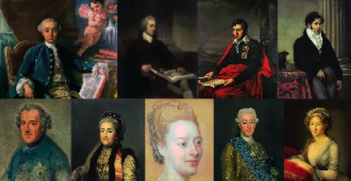 Affiche du colloque sur la francophonie aux XVIIIe-XIXe siècles