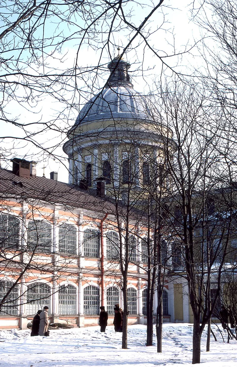 La laure Alexandre-Nevski à Saint-Pétersbourg où repose Betancourt
