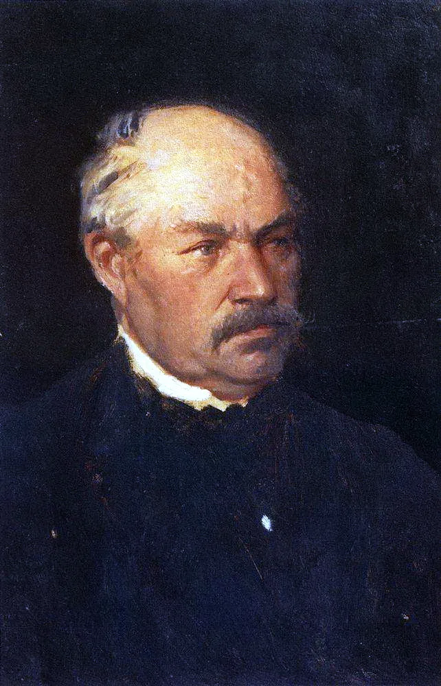 Portrait d'Arkhip Kou&iuml;ndji, peintre paysagiste russe